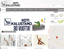 Tablet Screenshot of kotikalustamo.fi